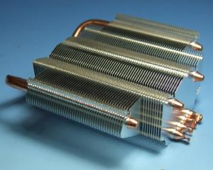 (The Procedure without Weld ) Fin-type Heat Sink